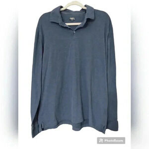 Faherty Reserve long sleeve cotton polo